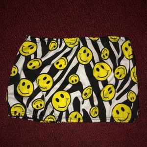 Rave mi gente smiley top